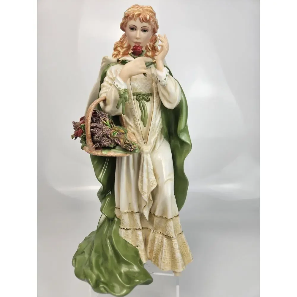 Franklin Mint The‎ Rose Of Tralee Ann O'Connor Musical Figurine Numbered